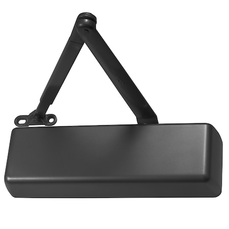 Lcn Manual, Hydraulic, 4010 Series Surface Mounted Closers, Surface Mounted Closer, Heavy Duty Black 4011-REG LH BLACK